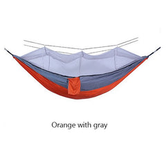 210T Nylon Anti-Mosquito Camping Hammock with Mosquito Net