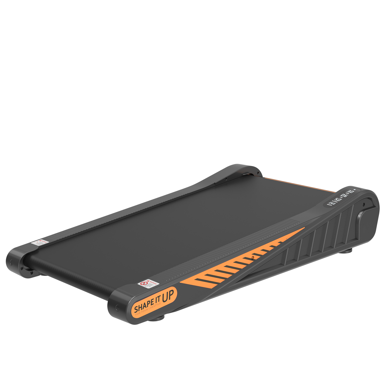 Under-Desk Walking Pad Treadmill with 8% Incline Compact Design