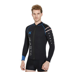 Long Sleeve Padded Winter Swim Jacket for Warmth Protection