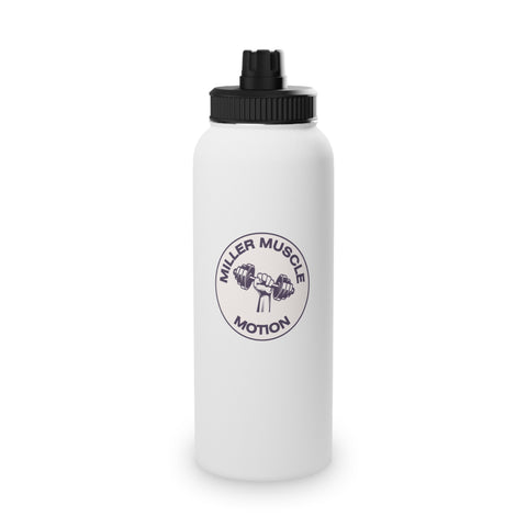 Miller Muscle Motion Stainless Steel Sports Water Bottle