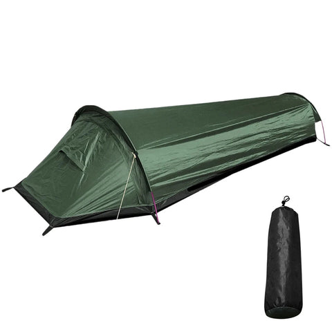 Ultralight Waterproof Single Person Backpacking Camping Tent with Rainfly