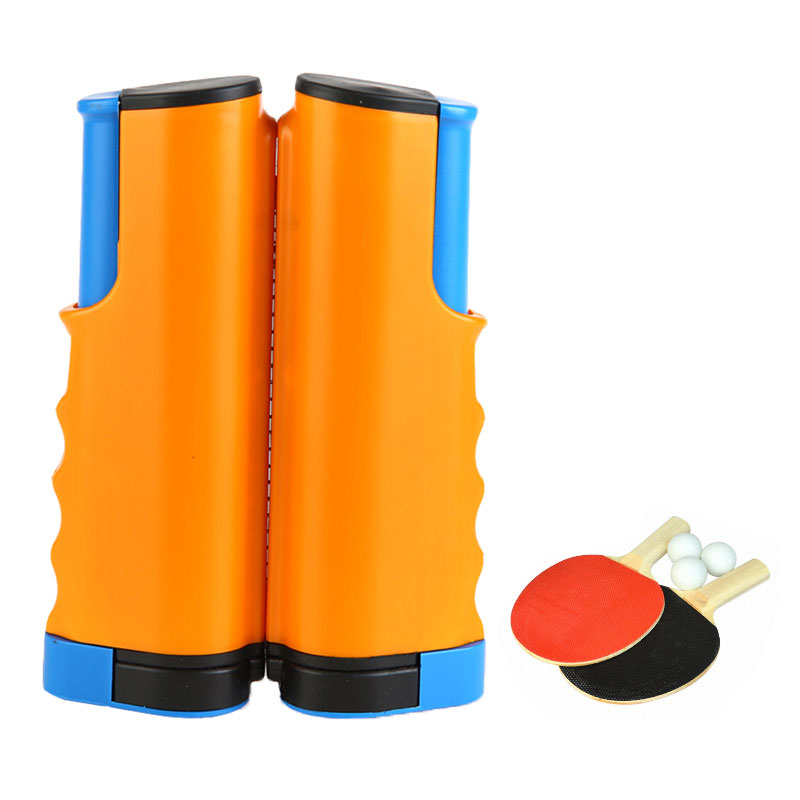 Portable Retractable Table Tennis Net Set for Training Workouts