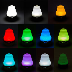 Retractable LED Camping Lantern Flashlight with Hanging Hook Portable