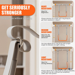 Pull-Up Assistance Resistance Bands Set for Strength Training Workouts