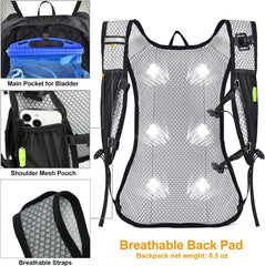 Ultra Lightweight Hydration Hiking Backpack for Cycling Outdoor Adventures
