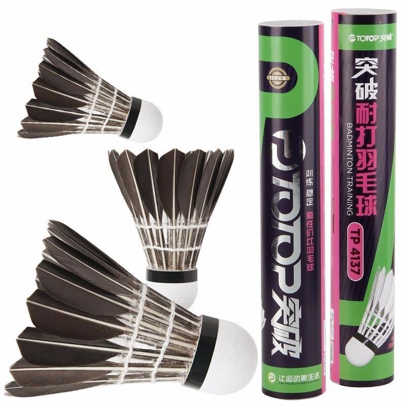 12-Piece Badminton Shuttlecock Set for Training and Recreation