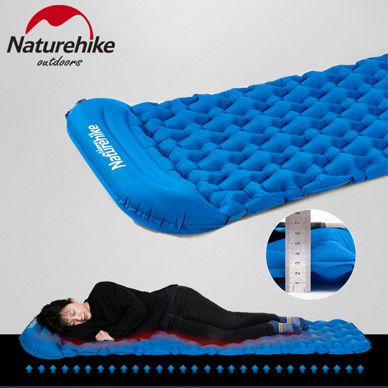 Ultralight Inflatable Camping Sleeping Pad with Air Bag