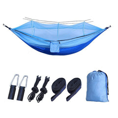 210T Nylon Anti-Mosquito Camping Hammock with Mosquito Net
