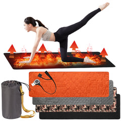 Portable Smart Heated Camping Sleeping Pad with Rechargeable Heating