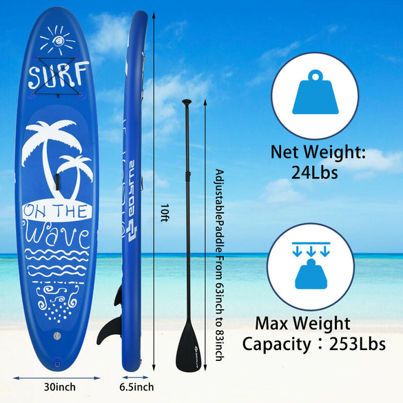 Adjustable Inflatable Stand Up Paddle Board for All-Around Adventures