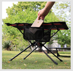 Ultra Lightweight Folding Camping Table with Cup Holder Portable