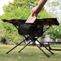 Ultra Lightweight Folding Camping Table with Cup Holder Portable