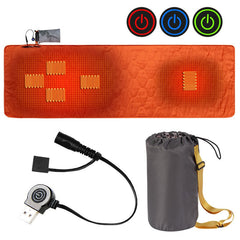 Portable Smart Heated Camping Sleeping Pad with Rechargeable Heating