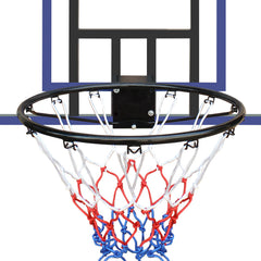 Wall-Mounted Foldable Basketball Hoop with Shatterproof Backboard Outdoor