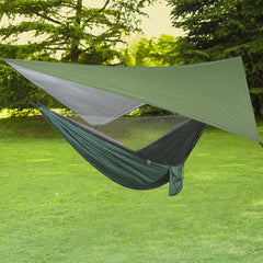 Waterproof Outdoor Camping Canopy Sunshade Tarp Shelter with Guylines