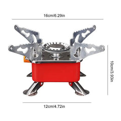 Portable Foldable Windproof Camping Gas Stove Burner Outdoor
