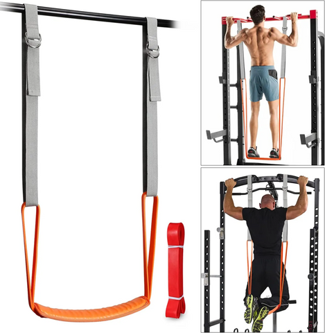 Pull-Up Assistance Resistance Bands Set for Strength Training Workouts