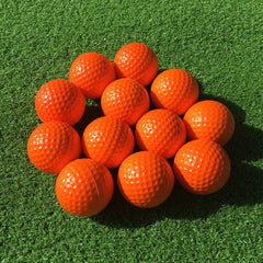 12-Piece Foam Practice Golf Balls for Indoor Outdoor Training