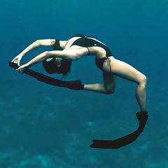 Professional Freediving Long Fins Anti-Skid Snorkeling Spearfishing Diving
