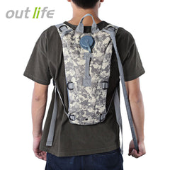 3L Tactical Hydration Backpack with Molle Water Bladder System