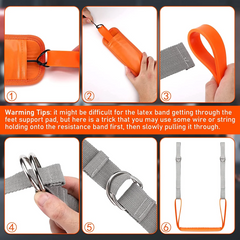 Pull-Up Assistance Resistance Bands Set for Strength Training Workouts