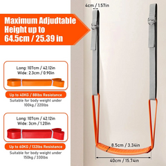Pull-Up Assistance Resistance Bands Set for Strength Training Workouts