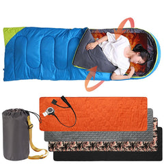 Portable Smart Heated Camping Sleeping Pad with Rechargeable Heating