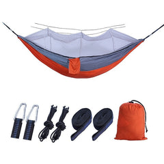 210T Nylon Anti-Mosquito Camping Hammock with Mosquito Net