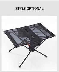 Ultra Lightweight Folding Camping Table with Cup Holder Portable