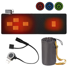 Portable Smart Heated Camping Sleeping Pad with Rechargeable Heating