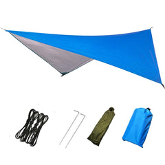 Waterproof Outdoor Camping Canopy Sunshade Tarp Shelter with Guylines