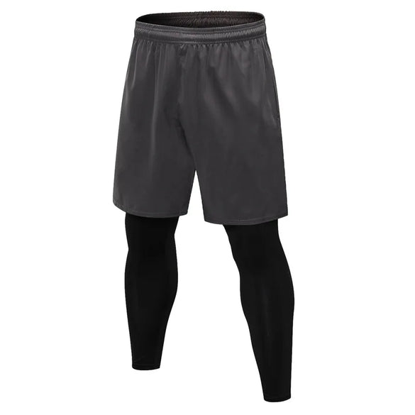 Men's Compression Tights for Fitness Training Workout Performance