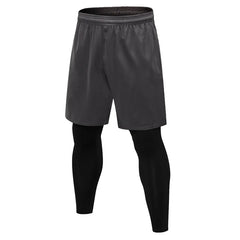 Men's Compression Tights for Fitness Training Workout Performance