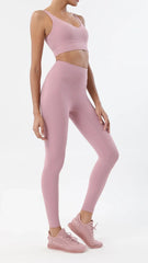 Women's Activewear Set Lightweight Breathable Workout Fitness Outfit