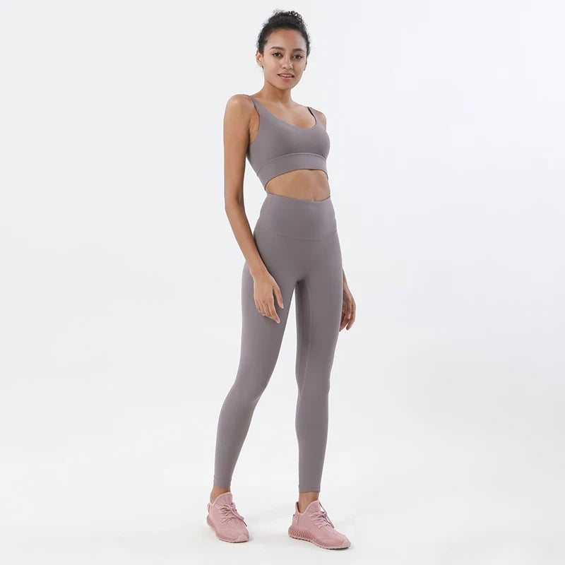 Women's Activewear Set Lightweight Breathable Workout Fitness Outfit