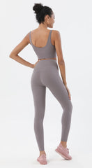 Women's Activewear Set Lightweight Breathable Workout Fitness Outfit