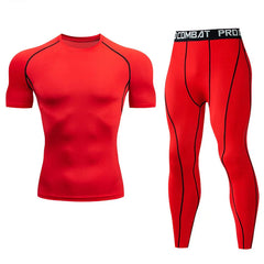 Men's Compression Fitness Gear for Gym Workout Training