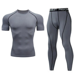 Men's Compression Fitness Gear for Gym Workout Training