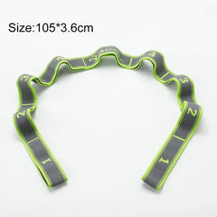 Elastic Yoga Stretch Strap Resistance Band for Pilates Flexibility