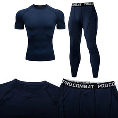Men's Compression Fitness Gear for Gym Workout Training