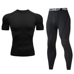 Men's Compression Fitness Gear for Gym Workout Training