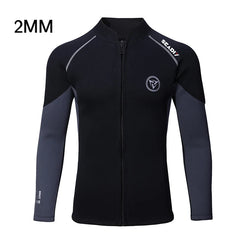 3mm Neoprene Wetsuit Jacket Pants Diving Surfing Set