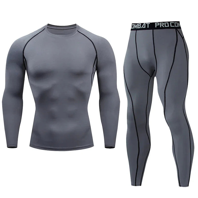Men's Compression Fitness Gear for Gym Workout Training