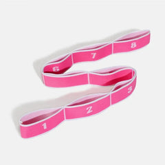 Elastic Yoga Stretch Strap Resistance Band for Pilates Flexibility