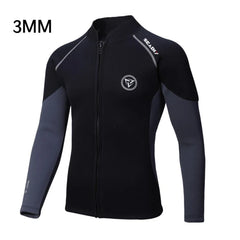 3mm Neoprene Wetsuit Jacket Pants Diving Surfing Set