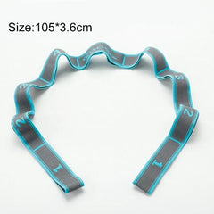 Elastic Yoga Stretch Strap Resistance Band for Pilates Flexibility