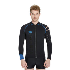 Long Sleeve Padded Winter Swim Jacket for Warmth Protection
