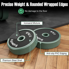 Adjustable Weight Dumbbell Set with Connector Bar Black Gray