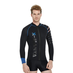 Long Sleeve Padded Winter Swim Jacket for Warmth Protection