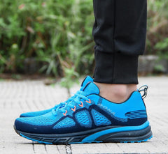 Men's Lightweight Breathable Mesh Sneakers Non-Slip Sport Trainers
